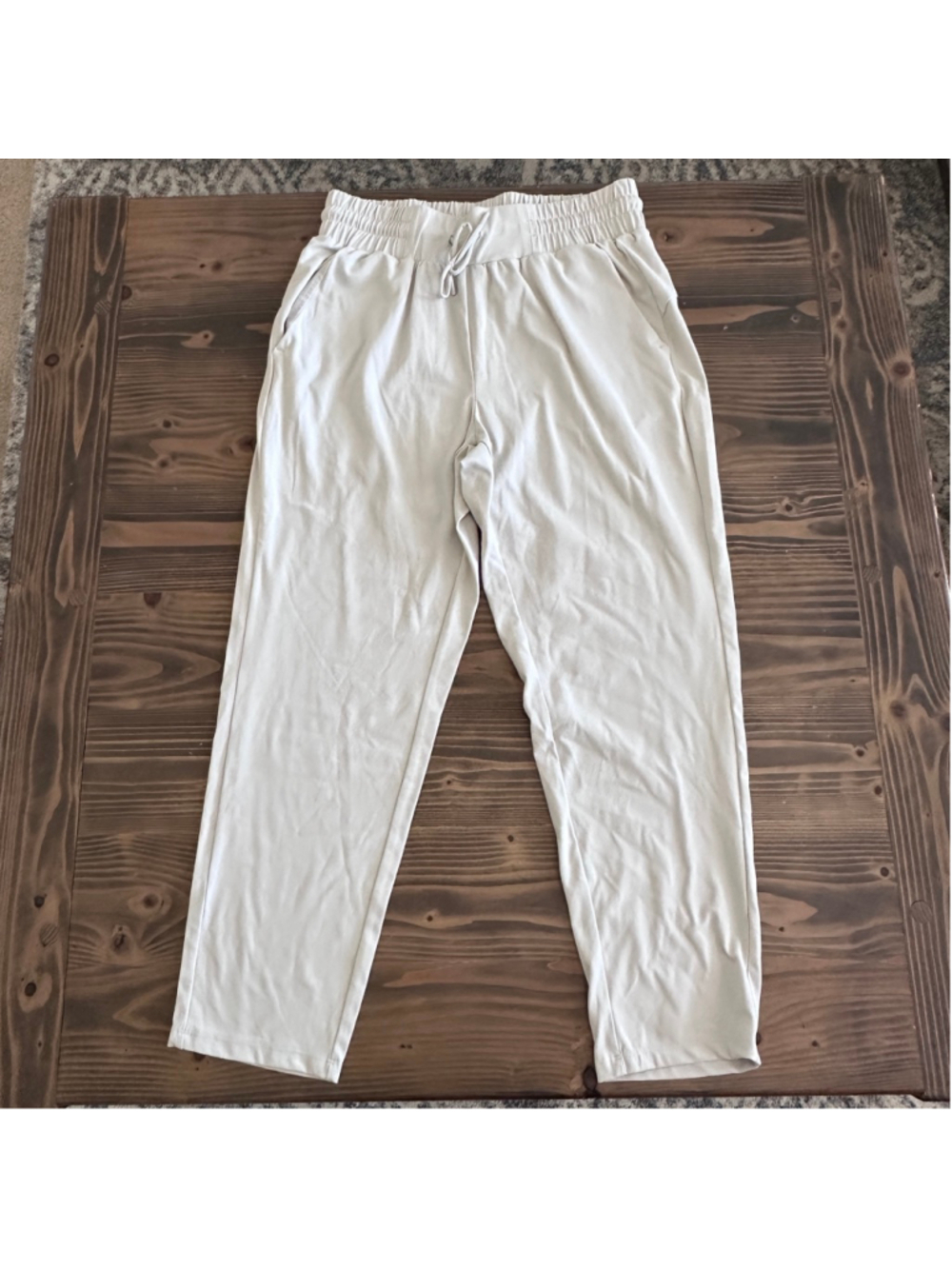 Spyder Joggers Womens M Beige Stretch Athleisure Track Pants